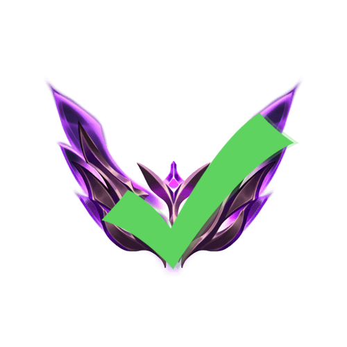 League of Legends MASTER Tier Logo